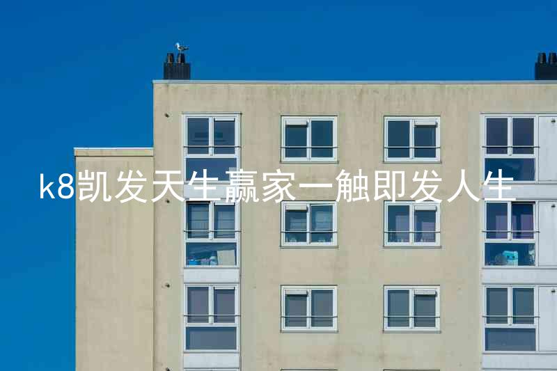 k8凯发天生赢家一触即发人生